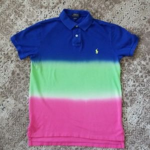 Ralph Lauren Tri-Color Polo